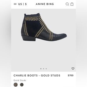 ANINE BING CHARLIE BOOTS